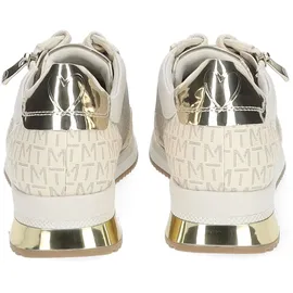 Marco Tozzi Sneaker Damen Weite E Beige/Gold/Grau 39