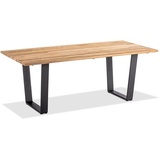 Niehoff Noah Trapezkufe anthrazit - 220 x 95 cm Teak