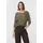 Comma, Feinstrickpullover mit Glitzergarn Khaki 46