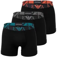 Emporio Armani Herren Boxershorts, 3er Pack - BOLD MONOGRAM,