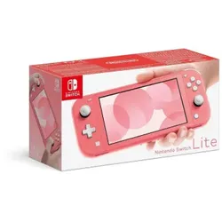 Clearly Organic Nintendo Switch Konsole Lite – Koralle (EU) (Switch)