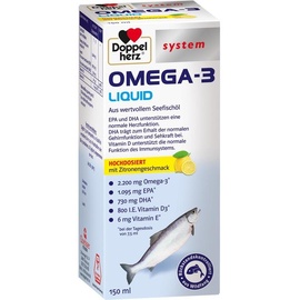 Doppelherz System Omega-3 Liquid 150 ml