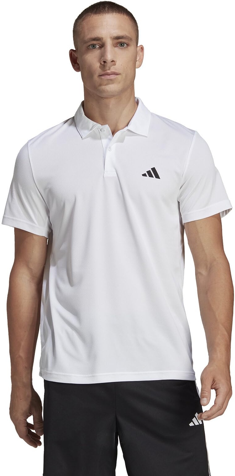 Adidas IB8105 TR-ES Base Polo Polo Shirt Herren White/Black Größe M