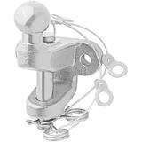 PRO PLUS Anhängerkupplung Silber zweifach Ausführung max. 3,5t D-Wert 17,2kN