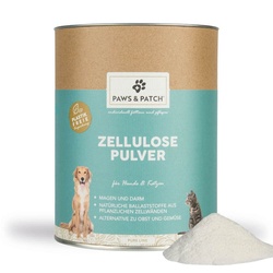 PAWS & PATCH Zellulose Pulver für Hunde und Katzen 150g