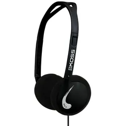 Koss KPH25, Kabelgebunden, 80 - 20000 Hz, Musik, Kopfhörer, Schwarz