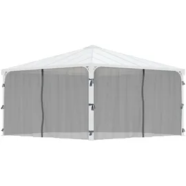 CANOPIA Moskitonetz für Pavillon 1 Stück Grau