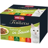 Animonda vom Feinsten Adult Raffinesse in Sauce Adult Mixpaket Katzenfutter nass