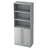 OTTO Office HAMMERBACHER Regalschrank lichtgrau 3 Fachböden 80,0 x 42,0 x 200,4 cm