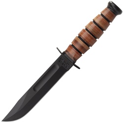 KA-BAR Short USMC Leather Sheath, str edge 1250