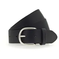 Mustang Ledergürtel MUSTANG, Damen, Gr. 95, schwarz, Rindsleder, unifarben,