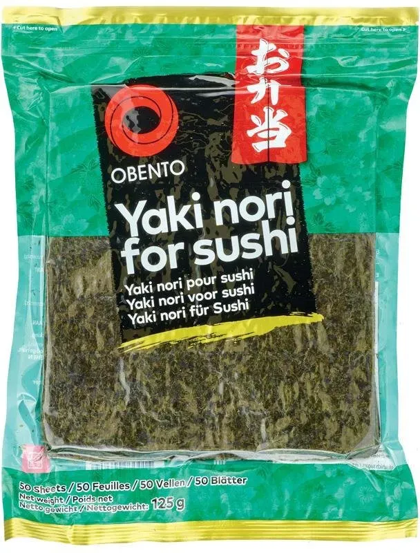 Obento Yaki Nori 50 Blätter 125g