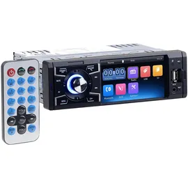 Creasono MP3-Autoradio mit TFT-Farbdisplay, Bluetooth, Freisprecher, 4x 45 Watt