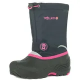 TROLLKIDS Telemark Winterstiefel Blau/Pink 33