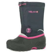 TROLLKIDS Telemark Winterstiefel Blau/Pink 33