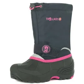 TROLLKIDS Telemark Winterstiefel Blau/Pink 33
