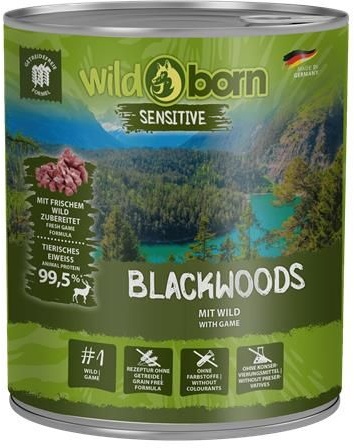 Wildborn Dose Blackwoods 800g (Menge: 6 je Bestelleinheit)