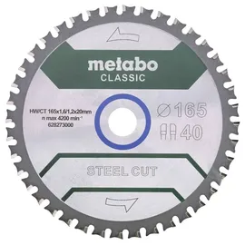 Metabo Kreissägeblatt 165 x 20 mm Z40