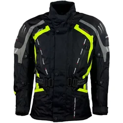 Motorradjacke ROLEFF "Kodra-Jacke GENT" Gr. 7XL, schwarz, Jacken, 7XL, Obermaterial: 100% Polyester. Innenfutter: 100% Polyester