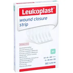 Leukoplast wound closure strip 6x38mm weiß