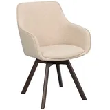 Esszimmerstuhl Stuhl Esszimmer drehbar mit Armlehnen (2er Set)