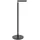 Wenko Stand Toilettenpapierhalter Schwarz