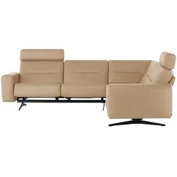 Stressless Ecksofa  Stella , beige , Maße (cm): B: 288 H: 78 T: 258