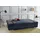 luma-home Schlafcouch Mikrofaser 2-Sitzer Grau