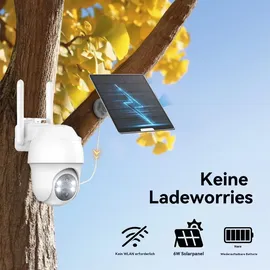 Avylet GALAYOU 4G LTE Überwachungskamera Aussen Weiß