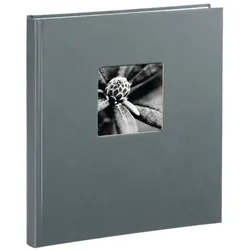 Hama  Fine Art  Buchalbum grau 29x32 50 weiße Seiten       2117