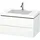 Duravit Waschtischunterschrank c-bonded L-Cube 80x48cm, 1 HL, we. matt, 2 Schub., wandhängend