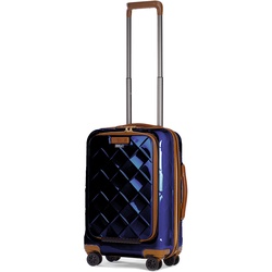 Stratic  Leather & More Trolley 55 cm  mit Vortasche 33 l - Blau