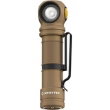 ArmyTek Wizard C2 Pro Max Sand White LED Taschenlampe mit Gürtelclip, mit Holster akkubetrieben 400