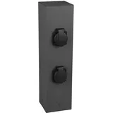 Trio Steckdose 4-fach 40 x 10 cm