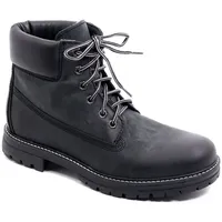 Hush Puppies Mid-3 Stiefel Schwarz - Herren- - Schwarz - 43