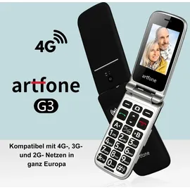 Artfone G3 Seniorenhandy Schwarz