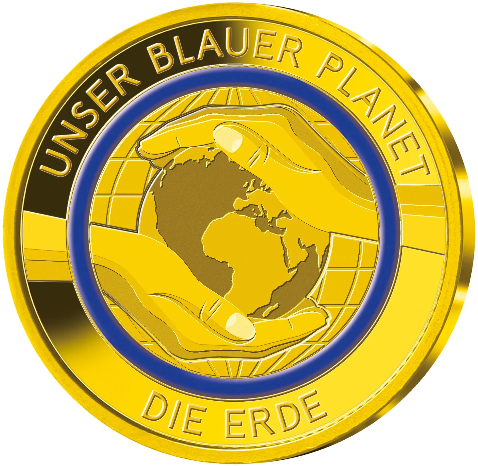 Die Klimazonen der Erde in reinstem Gold – Ihr Start: Gedenkprägung "Unser Blauer Planet – Die Erde"!