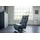 KAWOLA Relaxsessel MIKO Leder 75 x 115 x 75 cm schwarz drehbar mit Kopfteil