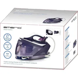 EMERIO Dampfbügelstation SG-123562 violett