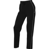 Nike Windrunner High-Waisted Woven Jogginghose Black/White XS