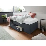 Westfalia Schlafkomfort Boxspringbett 90 x 200 cm Grau