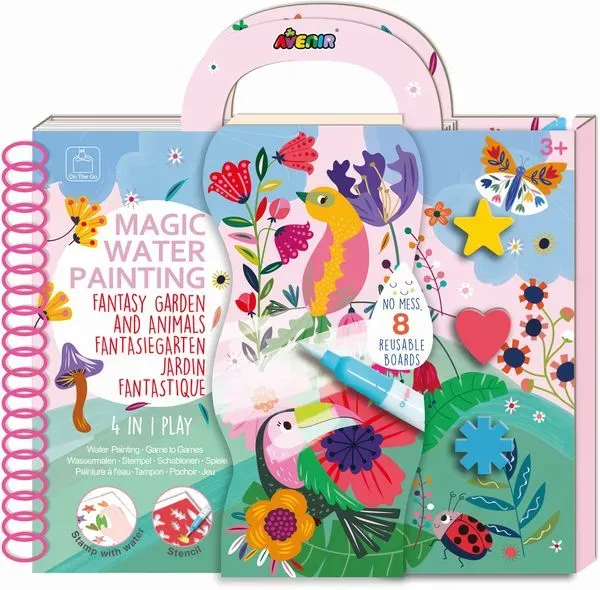 Preisvergleich Produktbild Avenir 4in1 Aktivitätenbuch Fantasiegarten