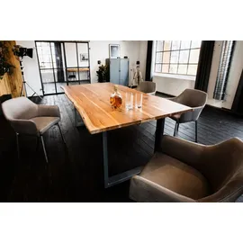 KAWOLA LORE 90 x 78 x 180 cm braun/silber