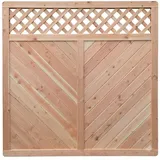 Jorkisch Sichtschutzelement 180 x 180 cm Holz/Natur