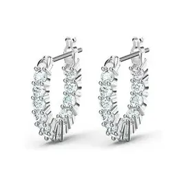 Swarovski Creolen Matrix silber 5562126