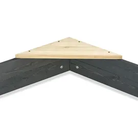 EXIT TOYS Holzsandkasten Aksent grau