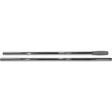 Evo-Products Chromstiel 2-teilig 140 cm Silber