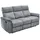luma-home schönes für dein zuhause luma-home 3-Sitzer-Relaxsofa, Hellgrau, Textil, Füllung: Taschenfederkern, einzeln stellbar,Rechteckig, 180x100x90 cm, Wohnzimmer, Sofas & Couches, Sofas, 3-Sitzer Sofas