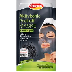 Schaebens AKTIVKOHLE peel-off Maske 2x8 ml 16 ml