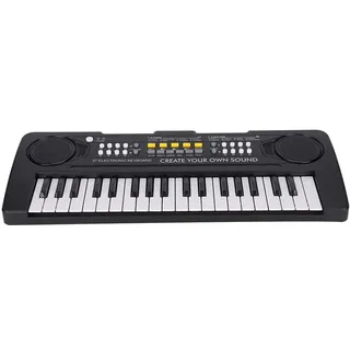 Elektronische Tastatur mit 37 Tasten, multifunktionale Simulation Elektrisches Pädagogisches Klavier, Keyboard Piano Musikinstrument für Anfänger, Kinder